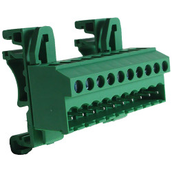 Camblock Plus CTBPD96VJ/10 5.08mm DIN Rail Mount Vertical Male T/Block 10p