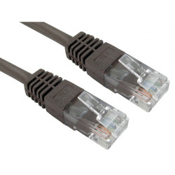 Kabel Ethernet Cat5e długość 250mm Z zakończeniem RS PRO PVC l. żył: 8 średnica 4.6mm