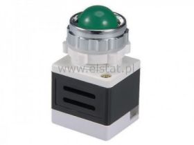 Kontrolka; AD1125/40 LED 20mm; zielona; 230V