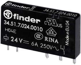 Finder 34.51.7.012.0010 Przekaźnik SMT 12 V/DC 6 A 1 zestyk przełączny 1 szt. tuba