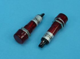 KONTR.NEONOWA AC ŚREDNIA RED 8,5mm