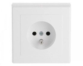 JOWISZ Gniazdo pojedyncze z/u natynkowe białe GNt-16 Jw