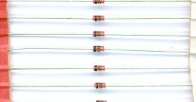 9V1 0.25W DIODA ZENERA (10 SZTUK)