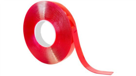 Taśma Piankowa, 33M X 19Mm X 1Mm, Kolor: Półprzezroczysty, Rs Pro Dwustronne