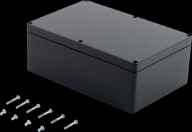 Industrial housing, 240,3 x 160,3 x 90 mm, IP66, slate gray