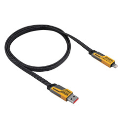 Kabel USB Akyga USB A + USB typ C / USB typ C + Lightning 2.0 1m