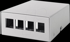 NP0092 Keystone empty housing 4 Port