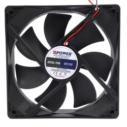 Wentylator 120x25 12V TX12025S12 12V DC ślizg 0,20A 1200RPM, 2-przew.