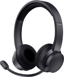 Trust AYDA WIRELESS ENC HEADSET Słuchawki nauszne Bluetooth czarny Komputer