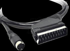 ACC400513 AV Cable Scart -&gt; mini-DIN