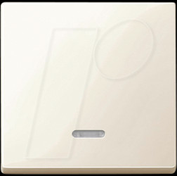 436044 Rocker with control window - System M, white, glossy