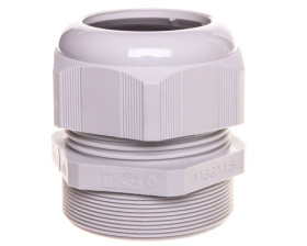 Dławnica kablowa poliamidowa M50 IP68 HELUTOP HT-M50 jasnoszara 93914