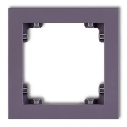 DECO Ramka pojedyncza DECO Pastel Matt wrzosowy 50DR-1