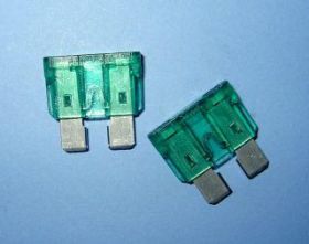 30A UNI GREEN SAM.BEZP.PŁASKI#TP2146