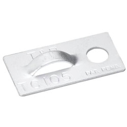 ABB TC105 Befestigungssockel Podstawa montażowa przykręcany TC105 stabilność UV srebrny 1000 szt.