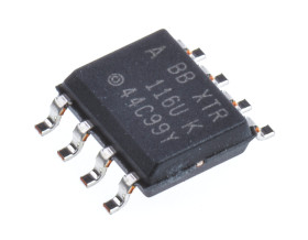 Transmiter pętli prądowej XTR116UA, 5V, 4 → 20 mA 8-pinowy SOIC, PSF_430771, Texas Instruments