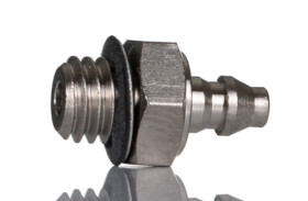 Złączka pneumatyczna M5 męskie Wciskane 4 mm SMC Adapter gwintowany prosty M5 x 0,8 męskie