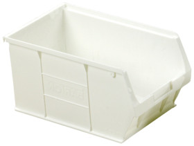 Pojemnik do przechowywania głębokość 350mm szerokość 205mm wysokość 181mm Biały PP RS PRO
