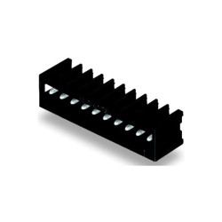 WAGO 734-162 2 Pole 3.5mm 10A MCS Horizontal Male Header Closed Light Grey