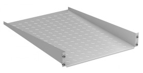 Półka stała 19" 2U mocowana na 2 belkach, 350mm