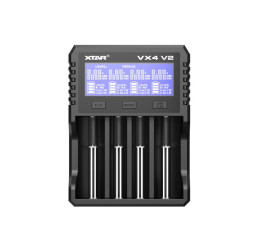 Ładowarka do akumulatorów Li-ion 1,5V / 3,6 / 3,7V / Li-FePO4 / Ni-MH XTAR VX4 v2