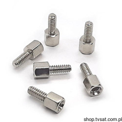 DE16-3092-285-5 UNC/UNCx5x5 Spacer Hexagon SUBD SPACER ES