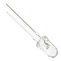 LED, THT, czerwona, 2-Pin, 1,6 V, 24°, Broadcom