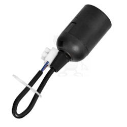 E27 oprawka remontowa 230V czarna Virone 0623