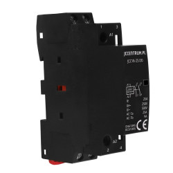 Stycznik Modułowy 1-FAZOWY 25A 2P 2NO cewka 230VAC ( black edition )