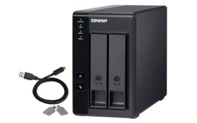 QNAP TR-002 2-zatokowa jednostka rozszerzająca dla QNAP/PC, złącze USB-C, Tower