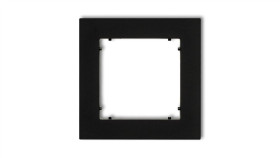 Mini Ramka Pojedyncza Czarny Mat 12Mr-1