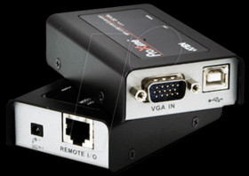 CE100 MINI-KVM extension&gt;USB VGA graphics (100 m)