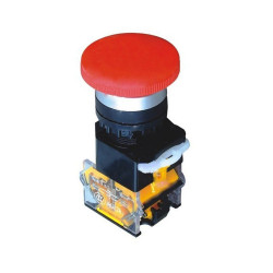 Przełącznik grzybek bezp. 22mm przycisk bezpieczeństwa NO/NC