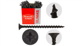 Wkręty Do Mocowania Płyt Karton Gips Do Podłoża Drewnianego 3,5X55 Wkręt-Met...