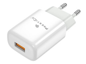 PRESTICO F7 1XUSB 2.4A WHITE