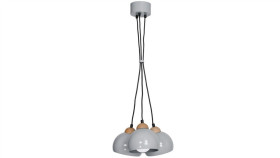 Lampa Sufitowa Z Białymi Reflektorkami Watso White Do Kuchni, Gwint E14...