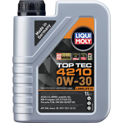 Liqui Moly 21604 Top Tec 4210 Engine Oil 0W-30 1L Lubricants Greases Oils