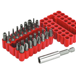 Rolson 30629 33pc x 25mm Security Bit Set