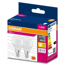 2PAK Żarówka LED E14 P45 4,9W = 40W 470lm 2700K Ciepła 200 OSRAM VALUE
