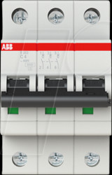 2CDS253001R0044 Circuit breaker, class C, 4 A, 3-pin