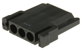 Obudowa złącza 3-pinowe -rzędowe raster: 5.08mm ITT Cannon Montaż na kablu Trident