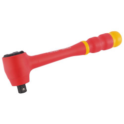 Draper Expert 31137 1/2&quot; Sq. Dr. VDE Reversible Ratchet with Soft Grip Handle