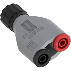 Electro PJP 7043-IEC-CD1 Test Lead Adapter BNC Plug to 4mm Socket