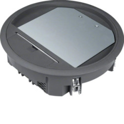 tehalit.VE-EE Pokrywa uchylna VR06 fi215 wykładzina 12mm czarny PA VR06129005