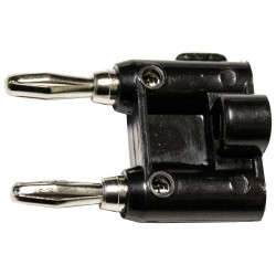Mueller BU-00247-0 Jack Plug Black 41.148mm Solder-free Stackable