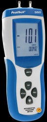 P 5150 PeakTech® differential pressure meter with USB