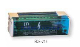 Blok rozdzielczy 125A 2P 15-zaciskowy EDB-215 001102302