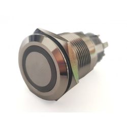 przełącznik przycisk. wandaloodporny PBW-19B , SPDT, ON-(ON) z...