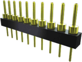 Złącze szpilkowe 1-pinowe raster: 2.54mm -rzędowe Samtec Przewlekany