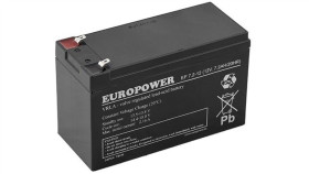 Akumulator Agm Europower Serii Ep 12V 7,2Ah